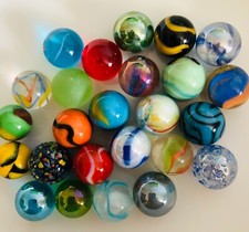 25 x MIXED 16MM Glass