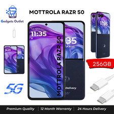 Motorola RAZR 50 ULTRA 256GB 12GB RAM Foldable Unlocked Brand New Sealed Phone