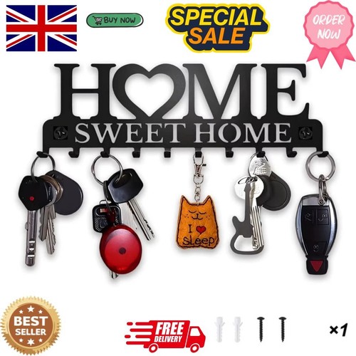 Wall mounted key holder hooks - wall,