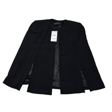 NWT ZARA BLACK CAPE BLAZER