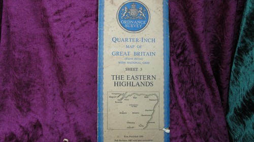 Vintage inch map of - vintage, os