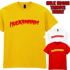Hulkamania Hulk Hogan Tribute T-Shirt 1953-2025 R.I.P Wrestling Unisex Tee Tee