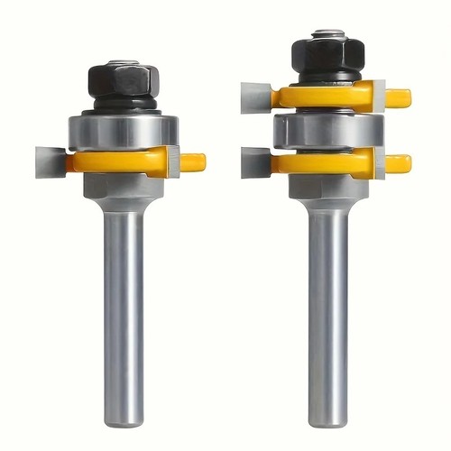 2pcs slot router bits set - t-slot,