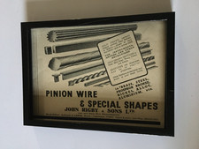 JOHN RIGBY PINION WIRE-1942
