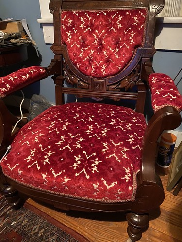 Old arm chair - old,