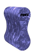 Maru Swirl Pull Buoy Swimming Training - Purple