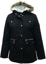 Size 20 Black Parka Coat Warm