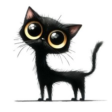 9X9cm Car Sticker Funny Black