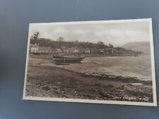 LOCH CARRON FISHING BOAT -   VALENTINES VINTAGE POSTCARD   P20L  -;