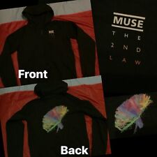 ** Muse The 2nd Law Second Law) Official Zip Zipped HOODY HOODIE **