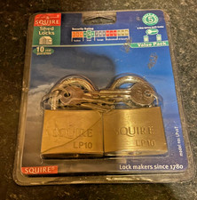 Squire Brass 5 PIN Padlocks