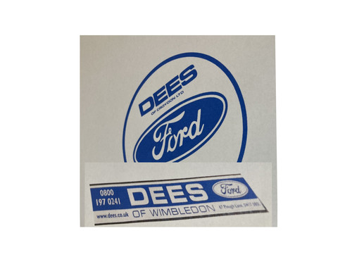 Dealership window sticker - dealership, r,window
