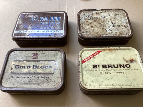 Vintage tobacco tins - job,