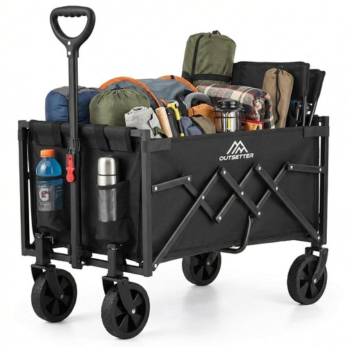 Folding trolley cart - “folding, 75l