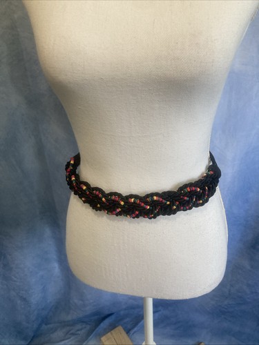 Vintage 80s braided rope - 80s,