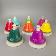 Desk Bells for Kids Percussion Instruments Hand Bells Set Handheld Percussion