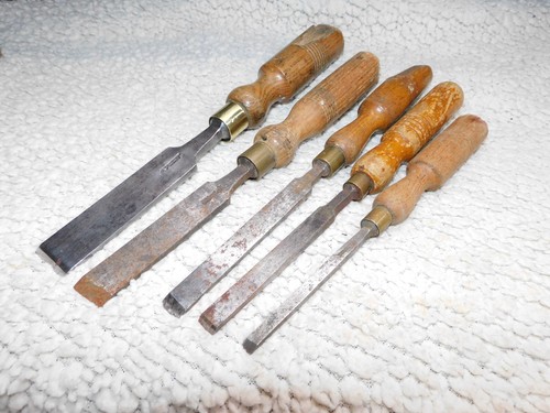 Job lot vintage woodworking - -,