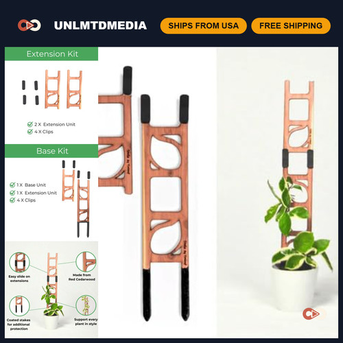 Wooden extendable plant - wooden,