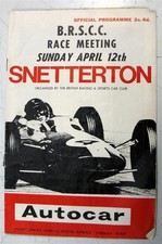 SNETTERTON Official Car Racing