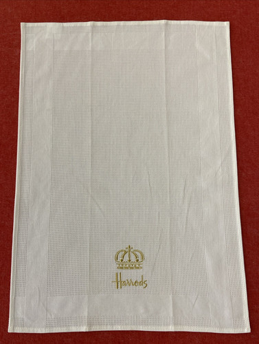 Harrods cotton tea towel - cotton, w