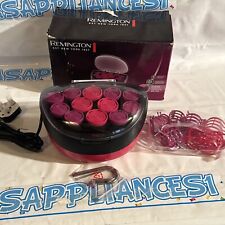 REMINGTON JUMBO CURLS HAIR ROLLERS HEATED VELVETY CURLERS  4 x 35mm & 8 x40mm (u