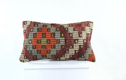 Kilim pillow cover 12x20 - cover,