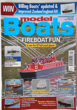 Model Boats April 2025 Queen Margaret Sandie Shaw Fireboat Taycol Meteor Tugs