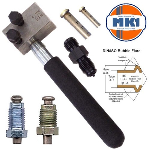 Copper brake pipe - pipe, flaring