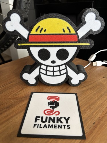 One piece skull gift night - piece,