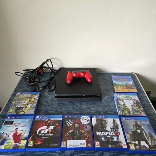 Sony playstation ps4 slim - 4,