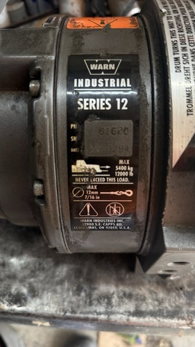 Warn series hydraulic - series, 12