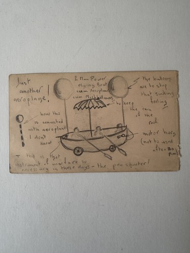 Original pencil cartoon sketch - original,