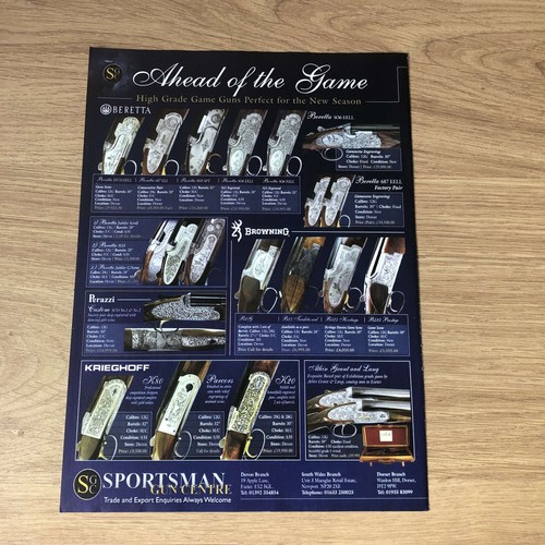 Guns94 magazine advert - advert, 12x9