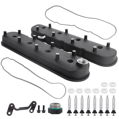Black valve covers cast - ls,