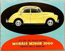 Morris Minor 1000 brochure