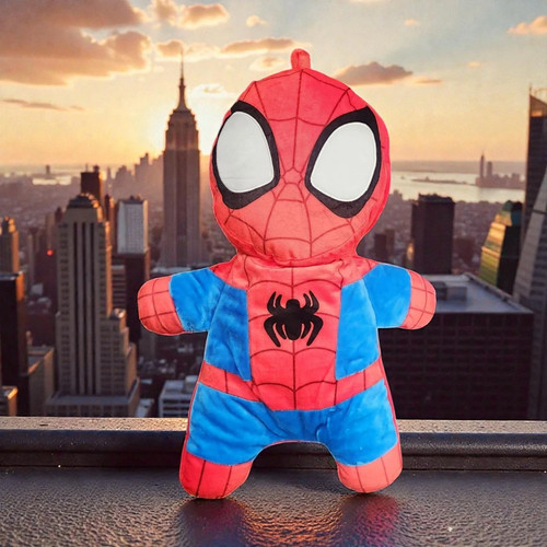 Marvel spidey plush hot water - spidey,