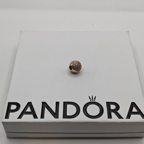 Pandora rose gold pave heart - pave,