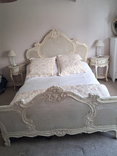 French bergere bed king size - bed,
