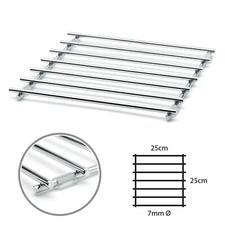 Metal Steel TRIVET Square Worktop Saver Work Pan Hot Pots Surface Protector UK