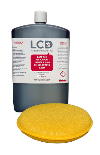 Black leather conditioner - black,
