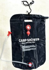 NEW UNUSED AND BOXED CROSS COUNTRY CAMPING SOLAR HEATED 20 LITRE SHOWER