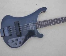 4 Strings Matte Black Electric
