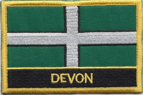 Devon county flag embroidered - devon,