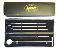 YNR England Equine Dental Mirror Scaler Probe Explorer Veterinary Kit/Set SS CE