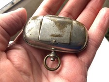 Vintage SOVEREIGN & HALF SOVEREIGN coin holder with stamp compartment