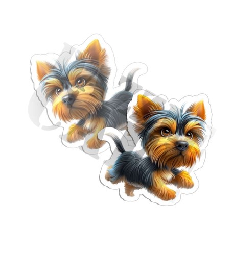 Yorkshire terrier vinyl decal - terrier,