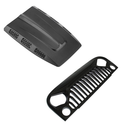 Car black hood - rc, front