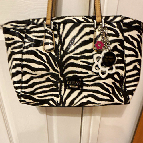 Guess zebra print - guess, tote