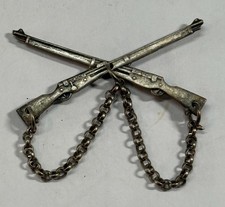 MILITARIA BADGE SHOOTING PRIZE SNIPER RIFLE