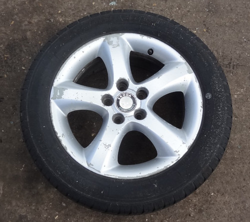 Skoda fabia mk2 alloy wheel - wheel, &